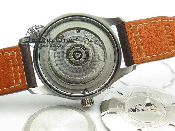 MIROTIME 0403 Mark XVIII Le Petit Prince IW327004 SS Mk Maker Best Edition Blue Dial On Brown Leather Strap A TimelessDesign 7296